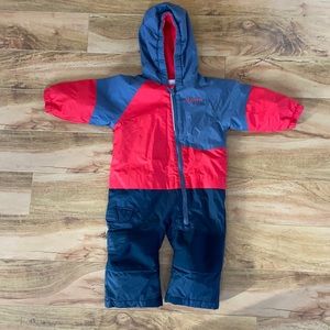 Columbia one-piece snowsuit 12-18 months